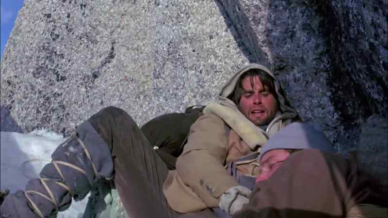 Grab hold of me. Pull yourself! Go over me!