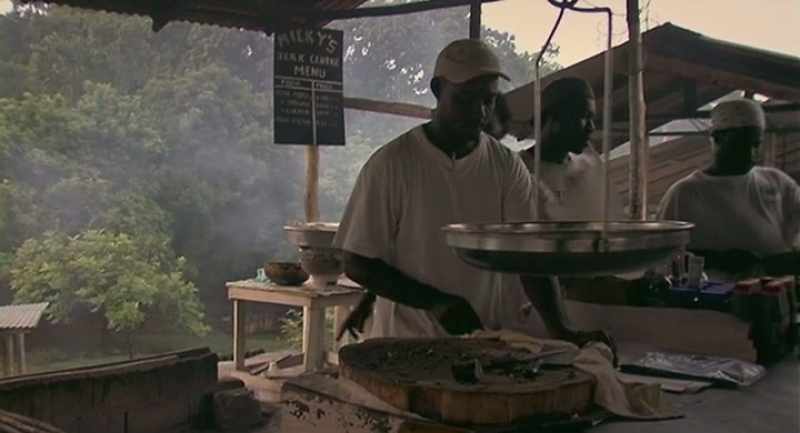 GRACE: Alright now, so how much, how much chicken and pork we getting?