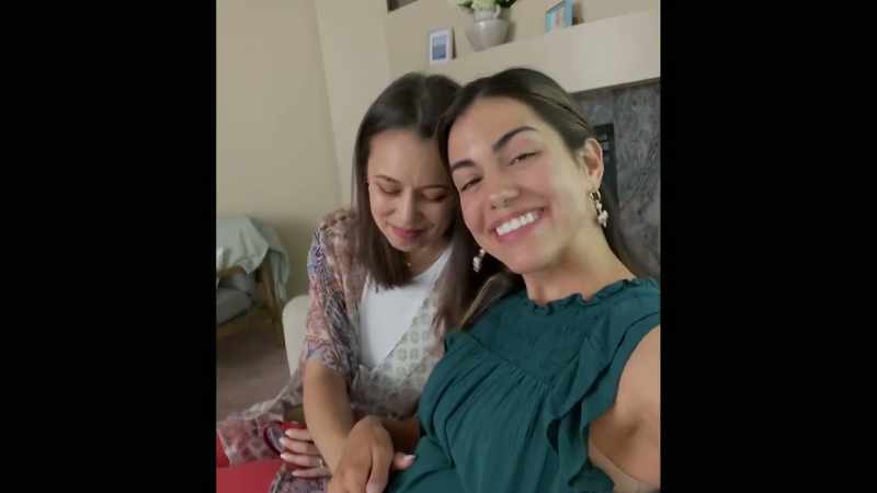 [grace and beth laughing]