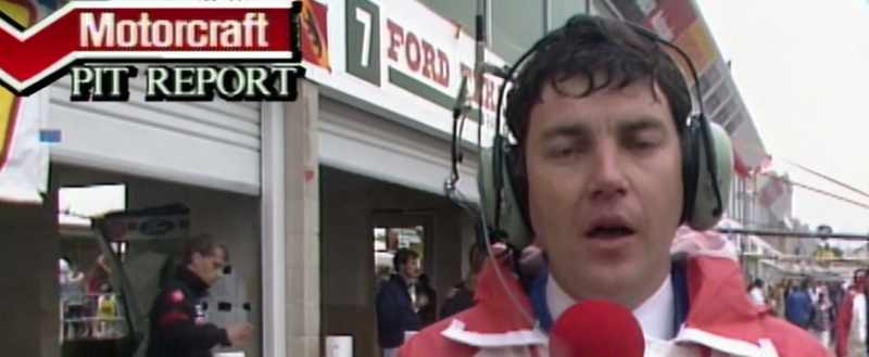 Graeme: We were in the pit beside Rudy Eggenberger