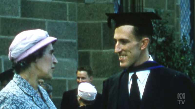 Graeme would soon put In 1952, aged just 16