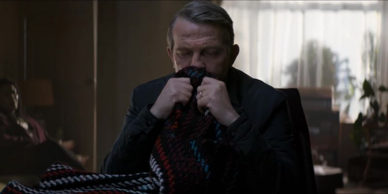 Graham O'Brien, what you doing, sniffing coats?