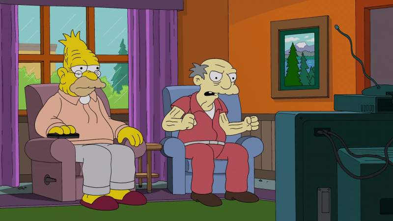 Grampa everyone's calling me a coward