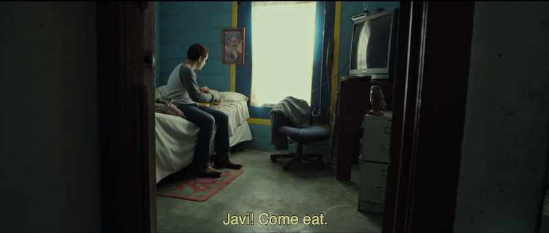 ( grandfather speaking Spanish )