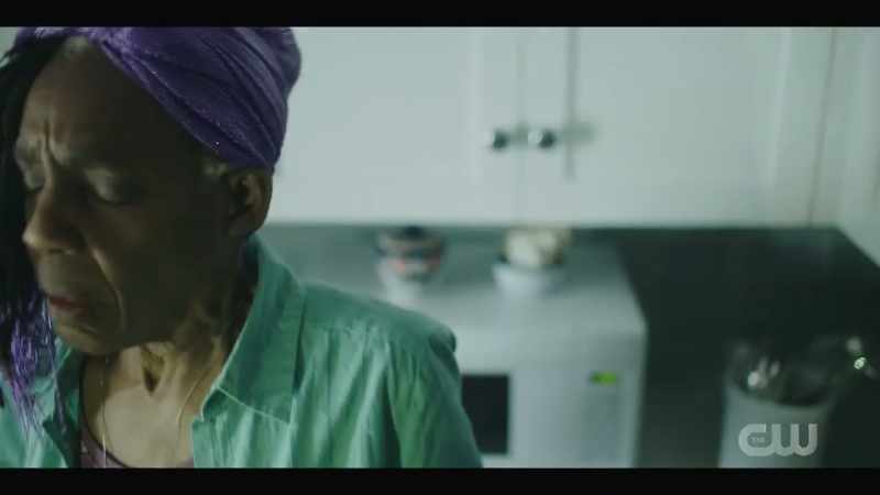 (Grandma speaking Creole) (camera clicking)