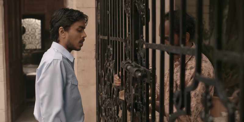 Granny sent Kishan each month to take the rest back to her