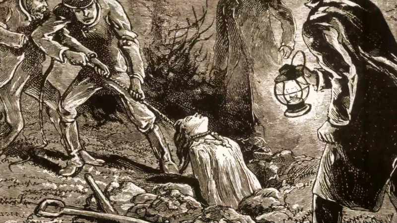 Grave robbing becomes a big problem in the 19th century