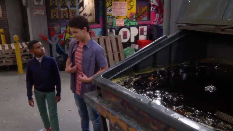 [grease bubbling]