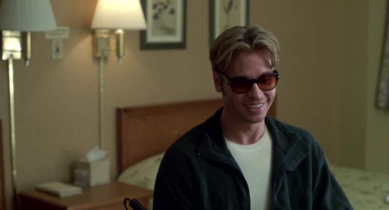 Great I'm blind and you're deaf What a pair
