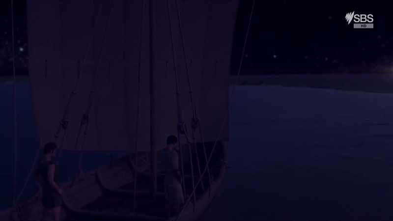 Greek merchants sail up the Rhone river