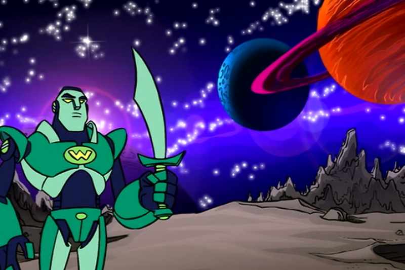 GREEN ALIEN: Intruder, prepare for destruction