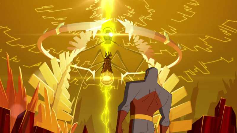 GREEN LANTERN: Oh, that's why Sinestro has unlimited power