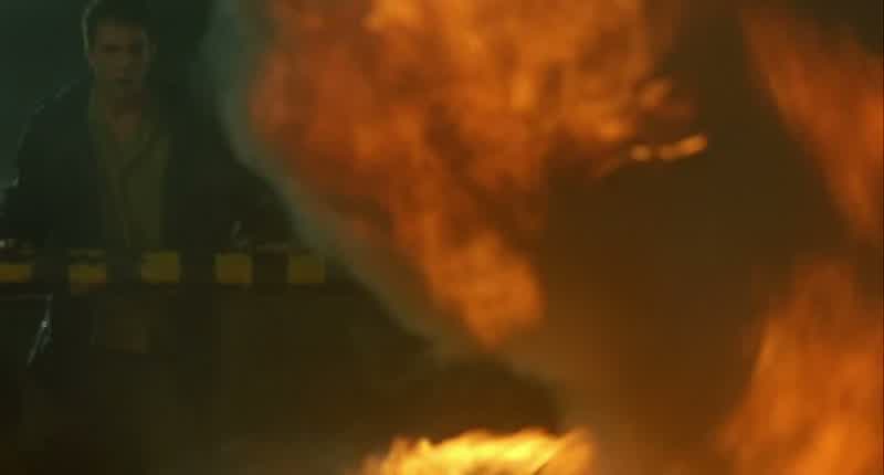 Greer! What the hell just happened? = Jesus Christ! Fire on deck!