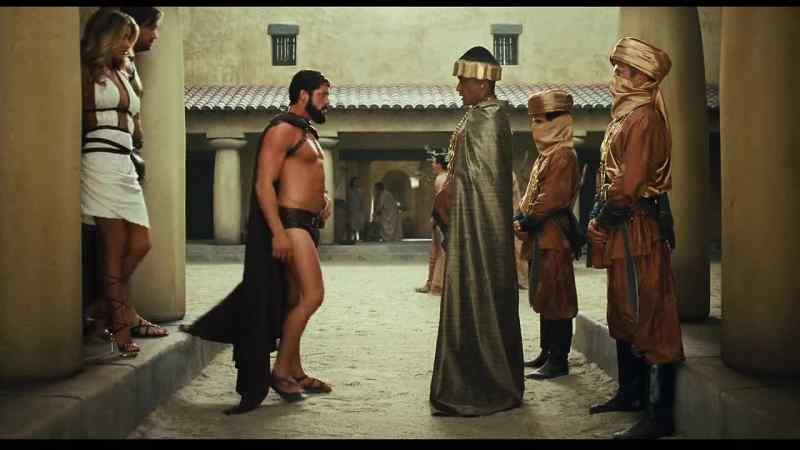 Greetings, Leonidas. - Greetings, messenger