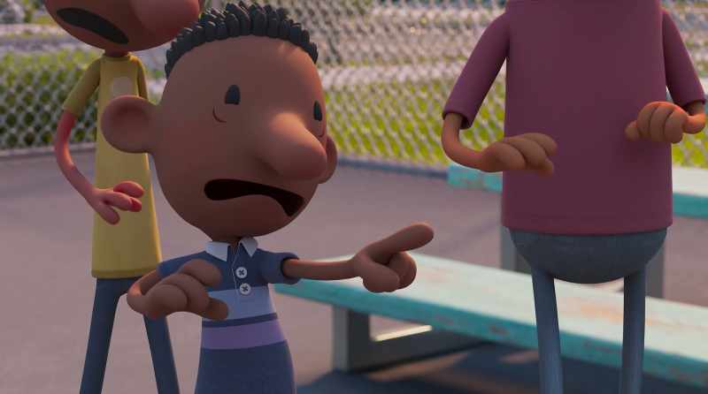Greg Heffley has the Cheese Touch!