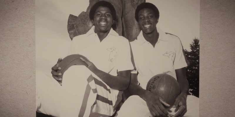 Greg Kelser was there, and I put Jay Vincent in that lineup