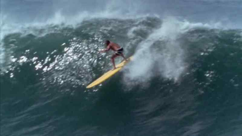 Greg Knoll rode Waimea Bay with such aggressiveness