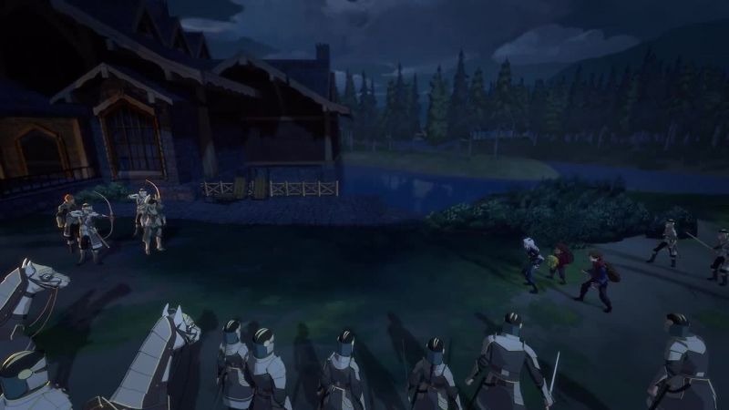 [Gren] Stop right there, elf. Callum, Ezran, come here