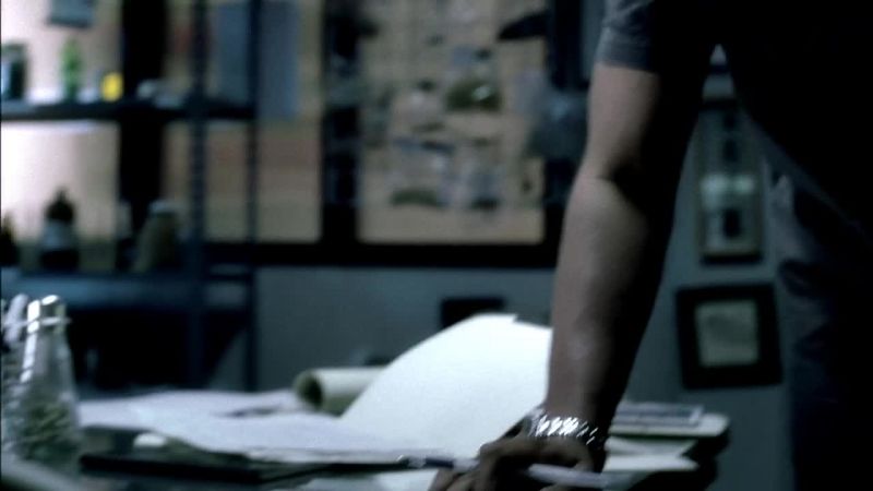 Grissom's office