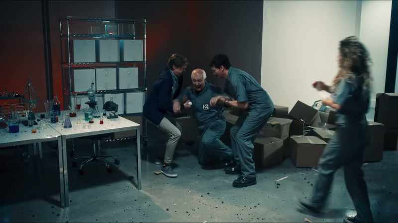 [groaning] -[Cain] Harold! Hold on, buddy