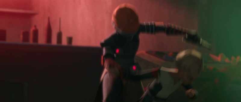 [groans] Let go! - [grunts]
