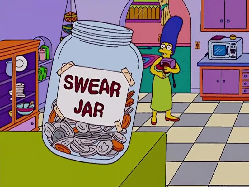 Groans Not the swear jar