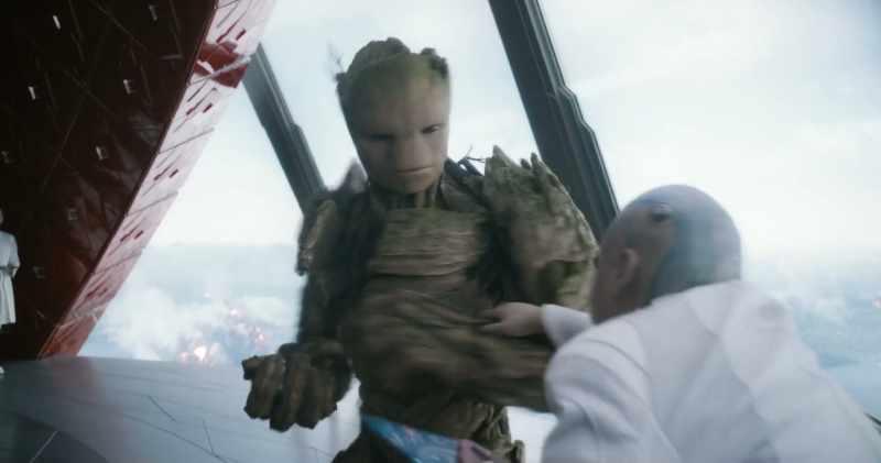 (GROOT GRUNTS) -(GRENADE BEEPING RAPIDLY)