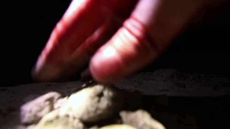 (ground cracking)
