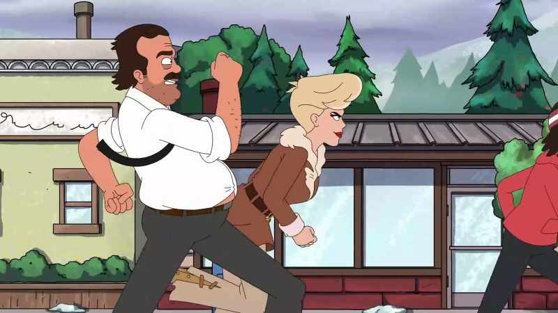 [growls] - And you are running