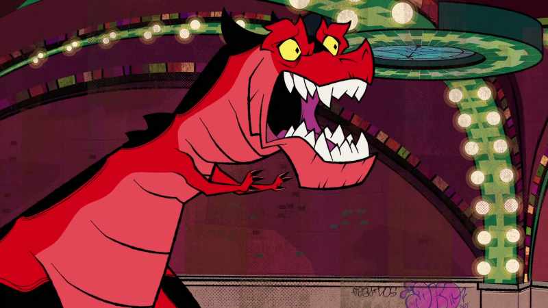 (growls)
