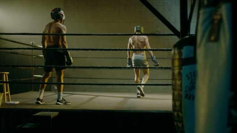 [grunting] Back up! Yo, Rio!