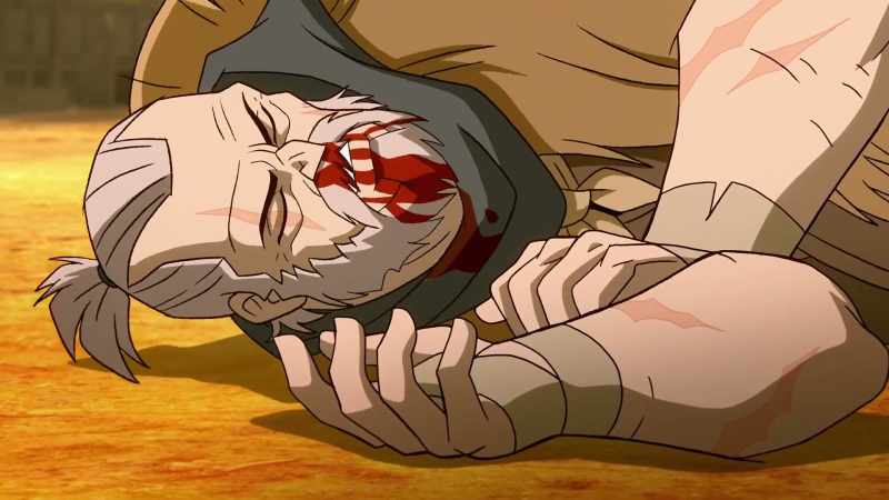 [grunting, breathing heavily]
