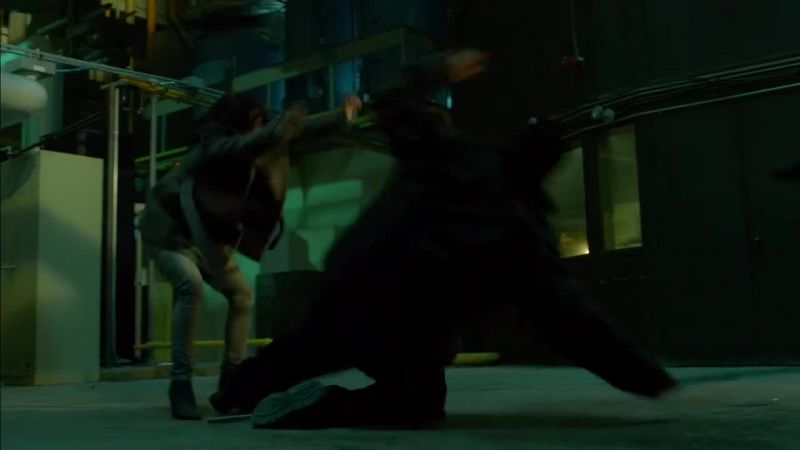 (Grunting) - (Choking snarl)
