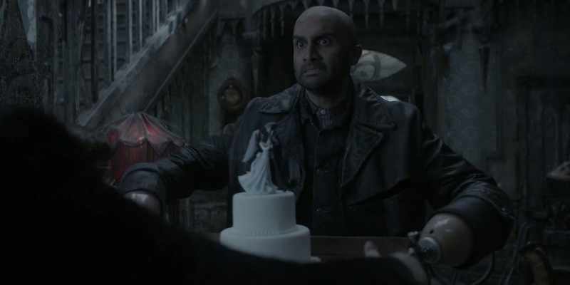 [grunting] -[Olaf] Take these orphans