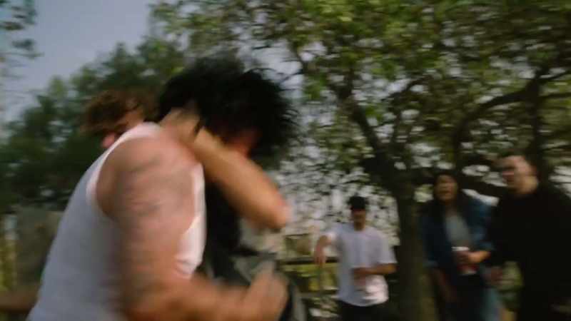 (grunting)