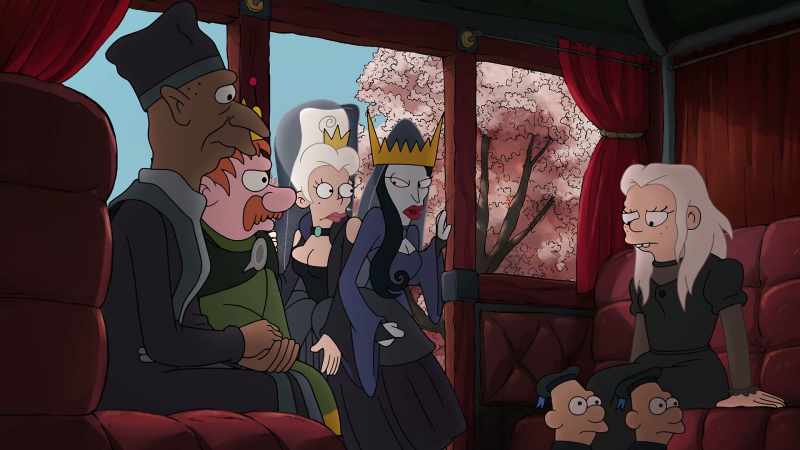 [grunts] After the king goes the queen!