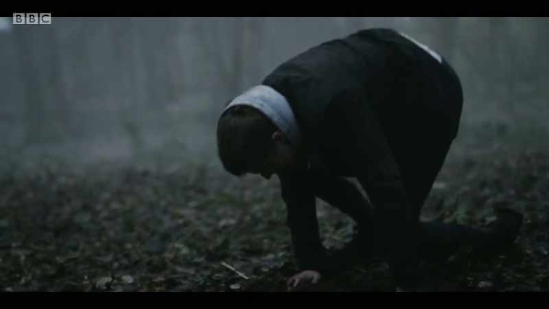 (GRUNTS) - (CHRIS COUGHING)