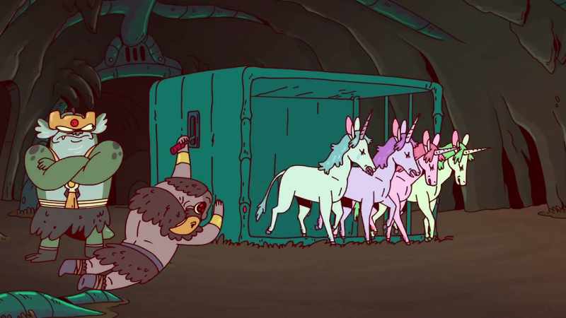 [grunts] -[gate rattles]