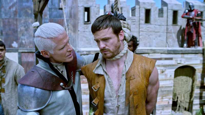(GRUNTS) - Handsome devil, isn't he?
