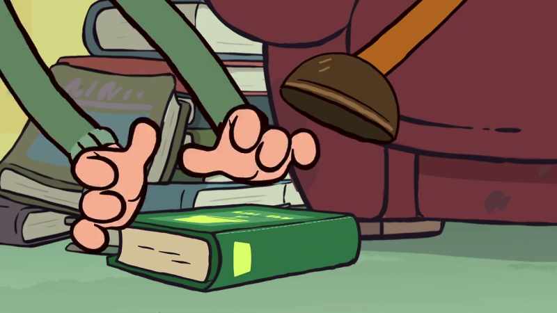 [grunts] It...too...far away
