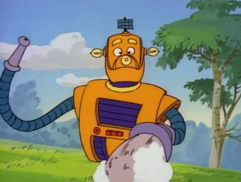 [grunts] Let me in, you decomposing degenerate!