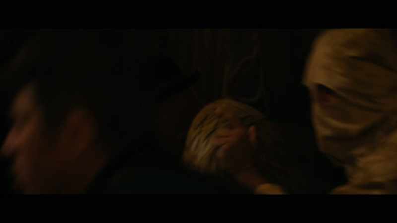 (GRUNTS) - (MEN CLAMORING)