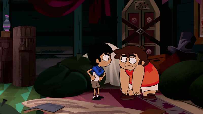 [ Grunts ]