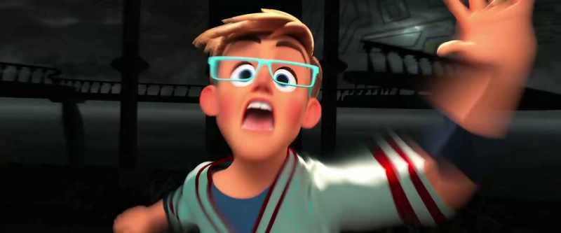 (grunts) -(thunder crashes)