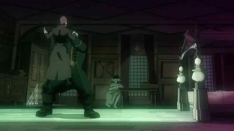 [grunts] - [Victor coughing]