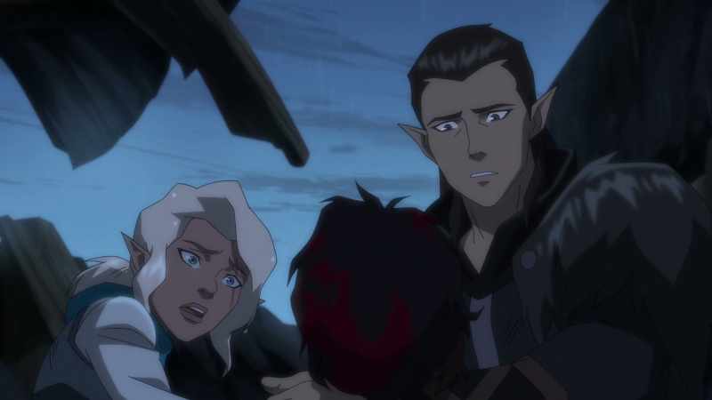 [GRUNTS WEAKLY, EXHALES]