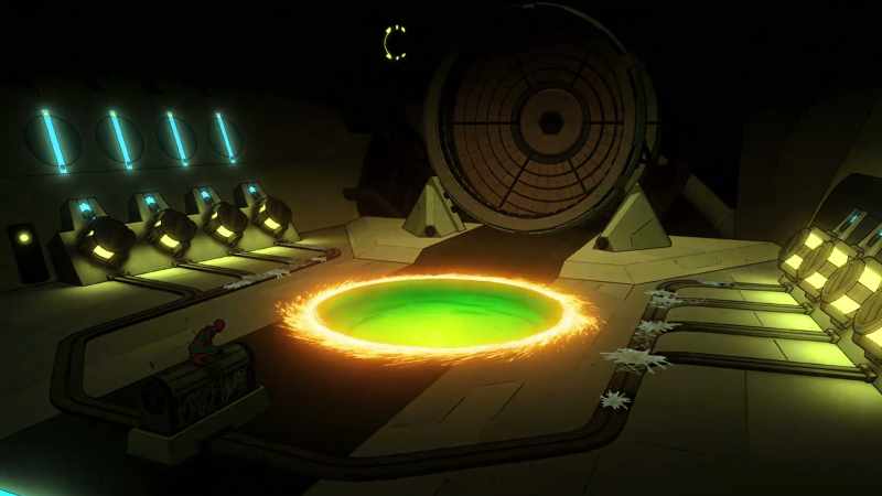 [grunts] -[whirring]