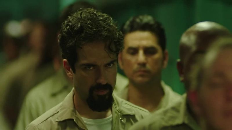 GUARD: No talking, inmate