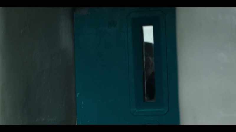 [guard] She's barricaded the door
