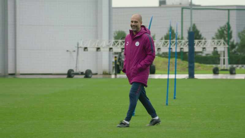 [Guardiola] Of course, I remember in the beginning